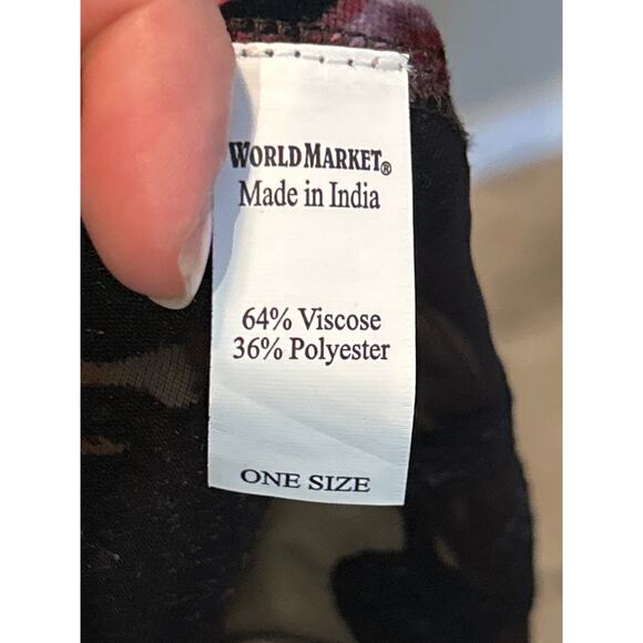 World Market Velvet Burnout Shrug - Picture 6 of 7